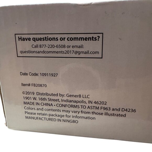 Color Your Own Water Bottle Kit Markers & Gemstones Safe For Drinking & BPA-Free - Picture 7 of 7